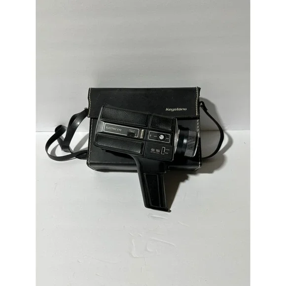 Vintage Keystone XL204 Electric Eye Movie Camera with Case Untested parts only - Picture 1 of 7